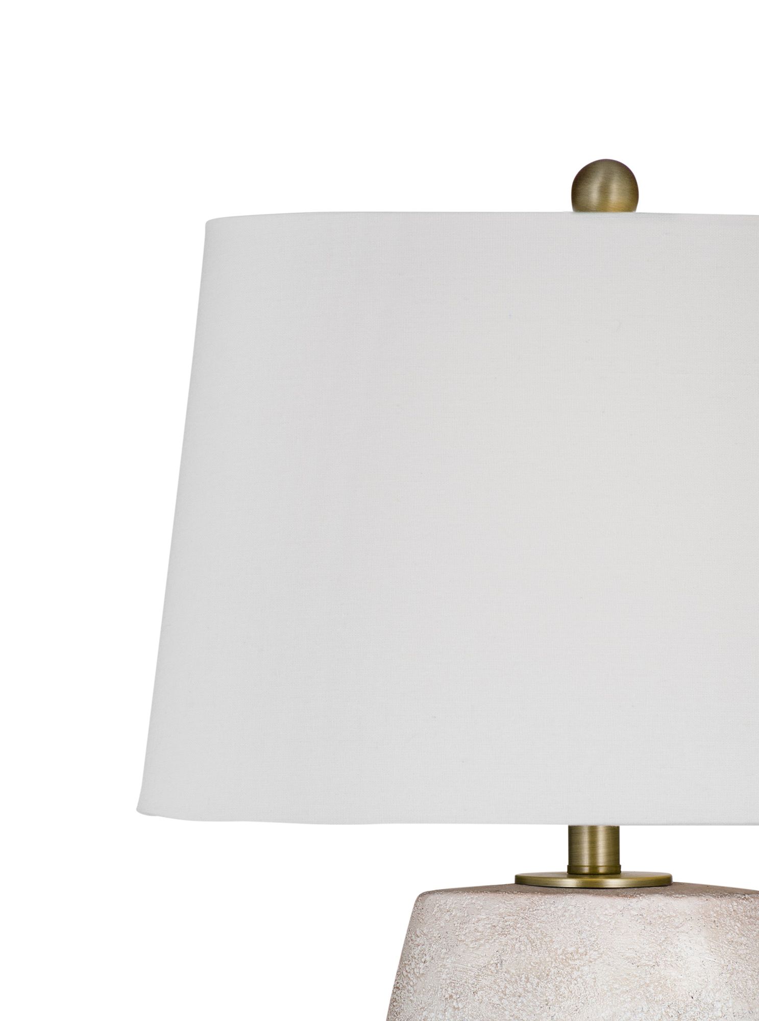 Image 4 Kasi 27" High White Table Lamp more views
