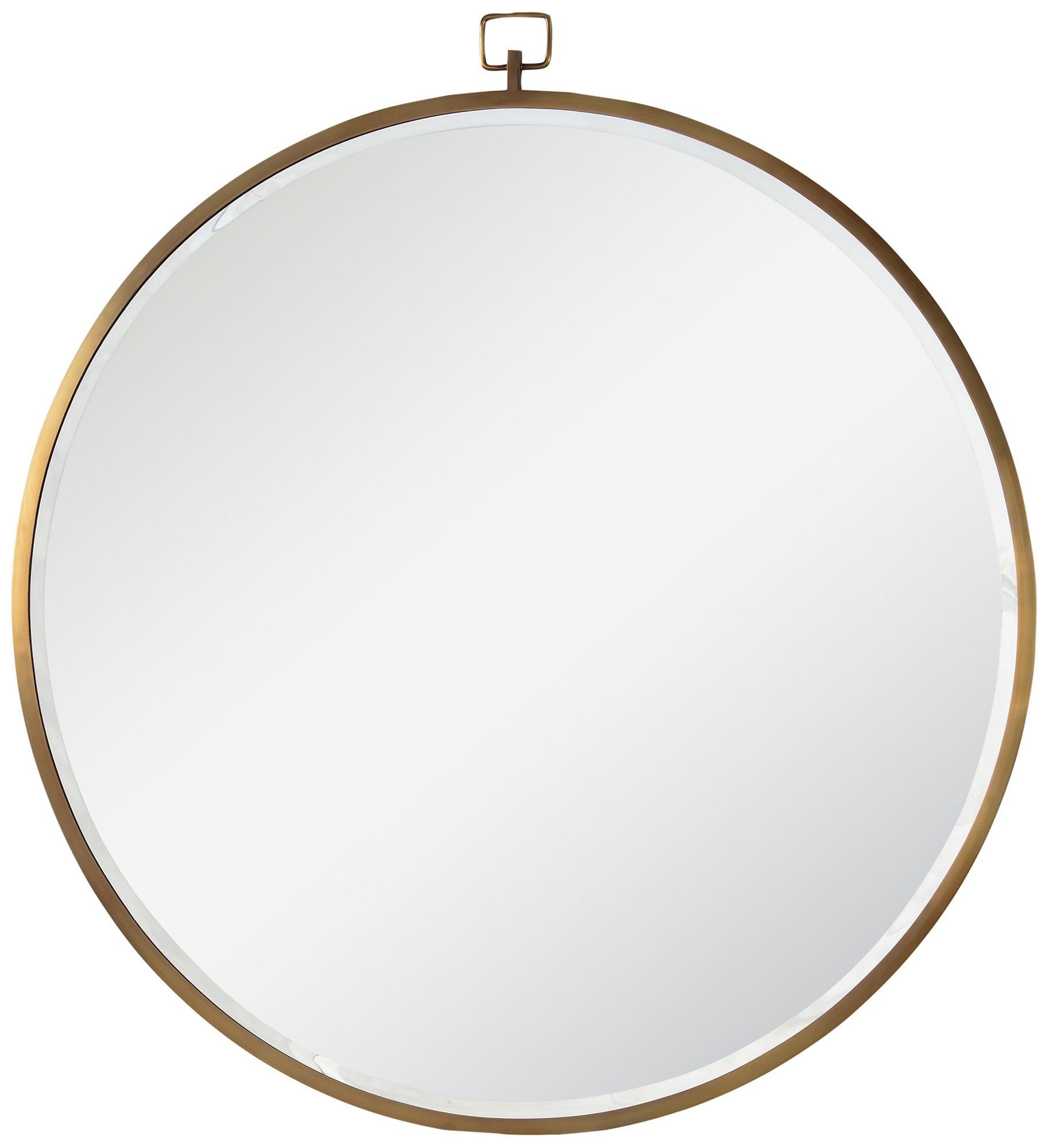 Kassia Bronze Iron 36" Round Wall Mirror - #78C46 | Lamps Plus