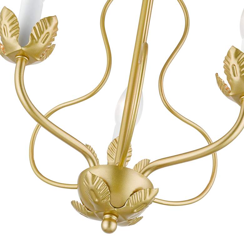 Image 6 Katarina 13" Wide Soft Gold 3-Light Chandelier more views