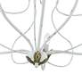 5_Katarina 23" Wide Antique White 5-Light Chandelier more views