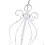 7_Katarina 23" Wide Antique White 5-Light Chandelier more views
