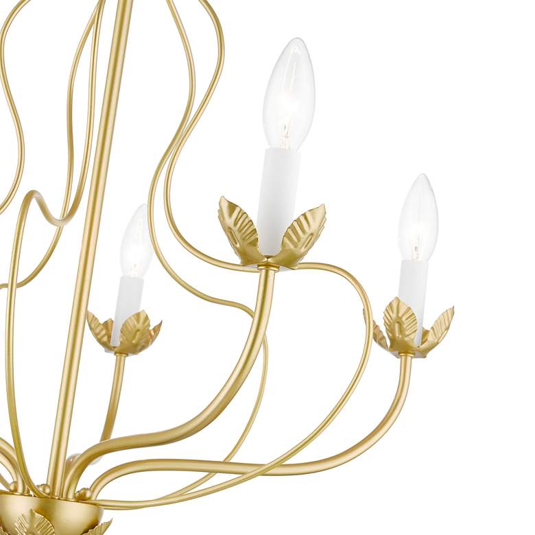 Image 6 Katarina 5 Light Soft Gold Chandelier more views
