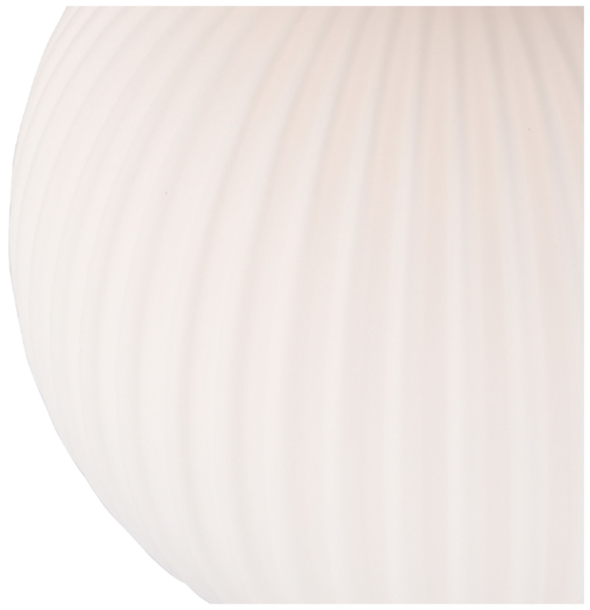 Image 4 Kate 10" Wide Brushed Brass, White Pendant more views
