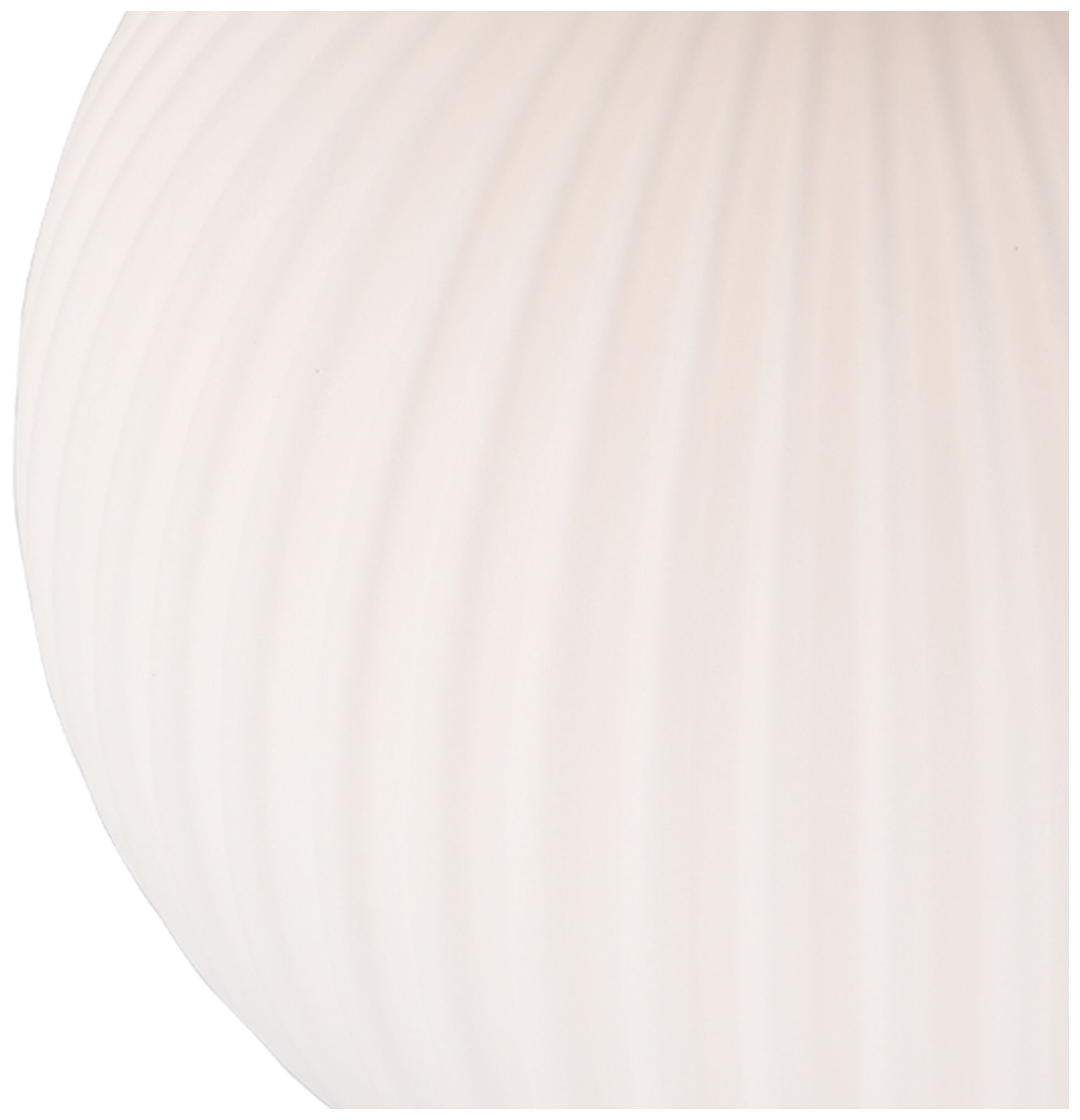 Image 4 Kate 13.5" Wide Brushed Brass, White Pendant more views