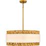 3_Kate 5-Light Brushed Gold Pendant more views