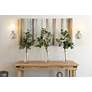 3_Katerina 11 1/4" High Polished Nickel Wall Sconce more views