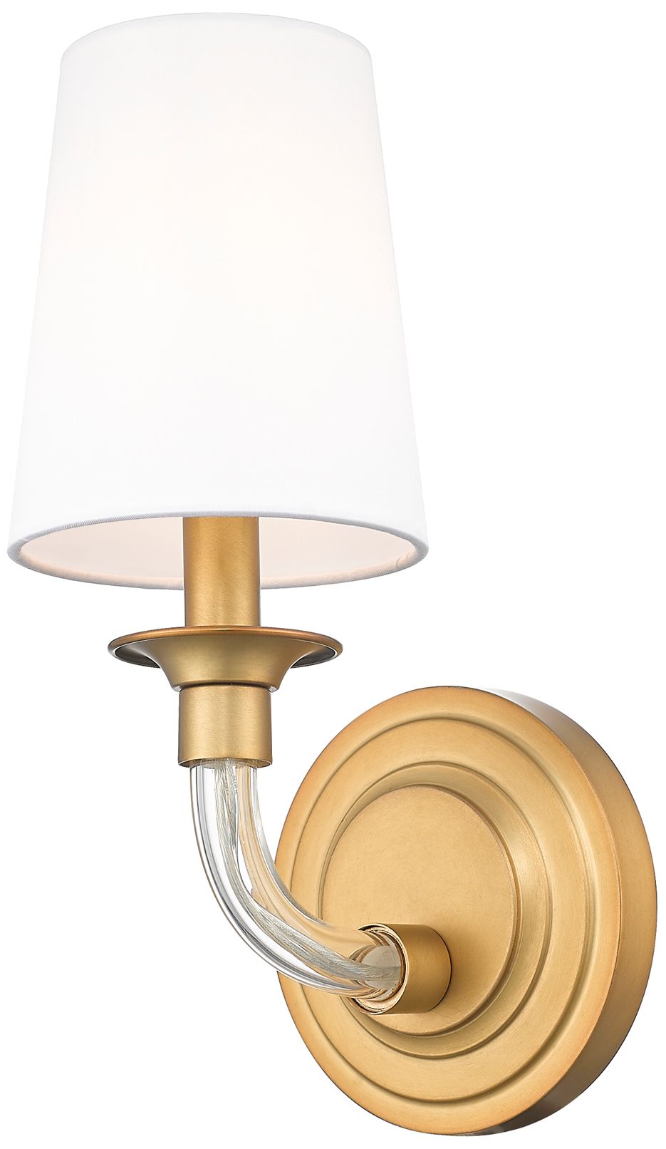 Image 4 Katerina by Z-Lite Rubbed Brass 6.5 inch 1 Light Wall Sconce more views