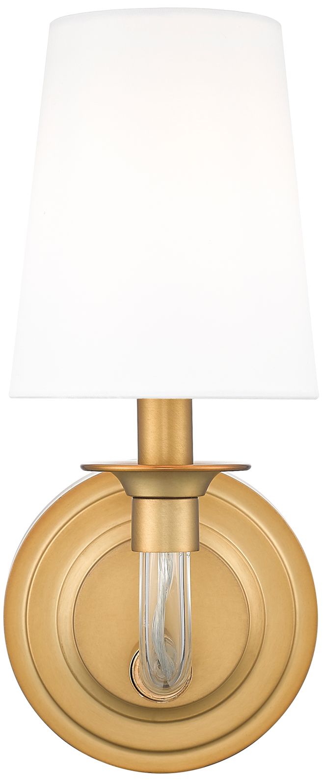 Image 5 Katerina by Z-Lite Rubbed Brass 6.5 inch 1 Light Wall Sconce more views