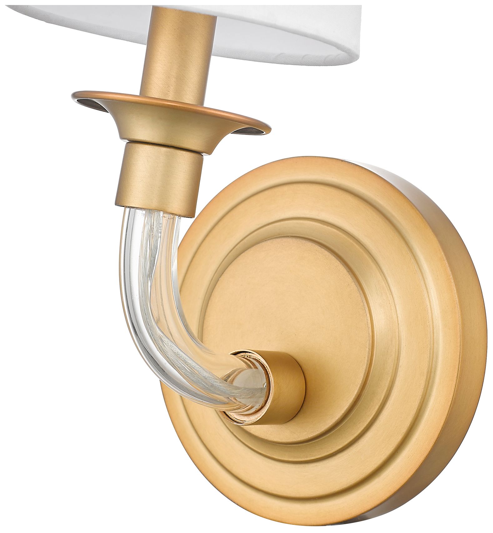 Image 6 Katerina by Z-Lite Rubbed Brass 6.5 inch 1 Light Wall Sconce more views