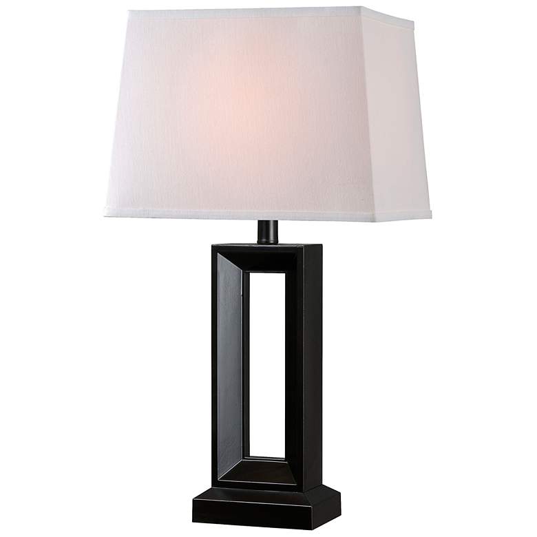 Image 2 Katherine 27.5" Black High Lamp Set of 2 more views