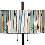 3_Kathy Ireland 63 1/2" Appalachian Spirit Tiffany-Style Floor Lamp more views