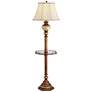 Thumbnail3 of Kathy Ireland 65" High Night Light Glass Tray Table Floor Lamp