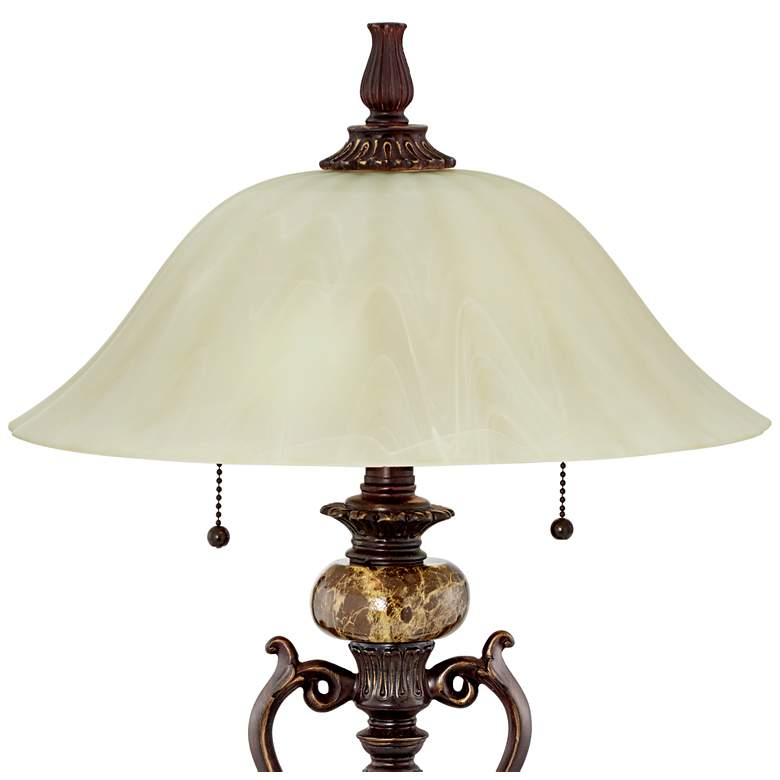 Image 2 Kathy Ireland Amor 26" High Bronze Traditional Table Lamps Set of 2 more views