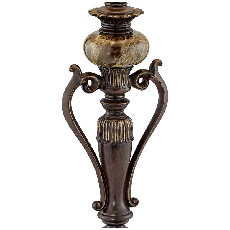 Image 3 Kathy Ireland Amor Collection 29 inch High Bronze Accent Table Lamp more views