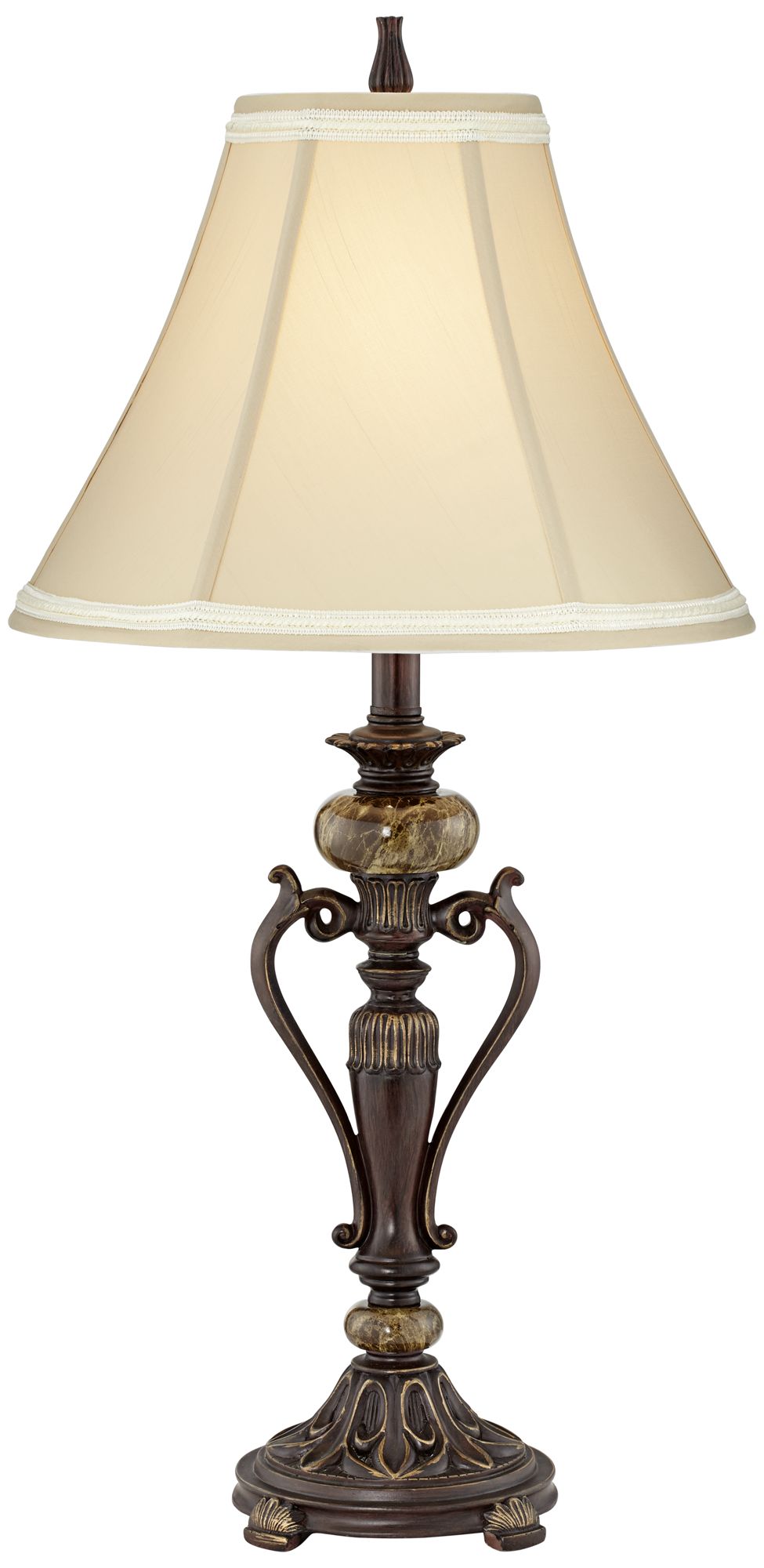 Kathy Ireland Amor Collection Accent Table Lamp in Bronze R9415