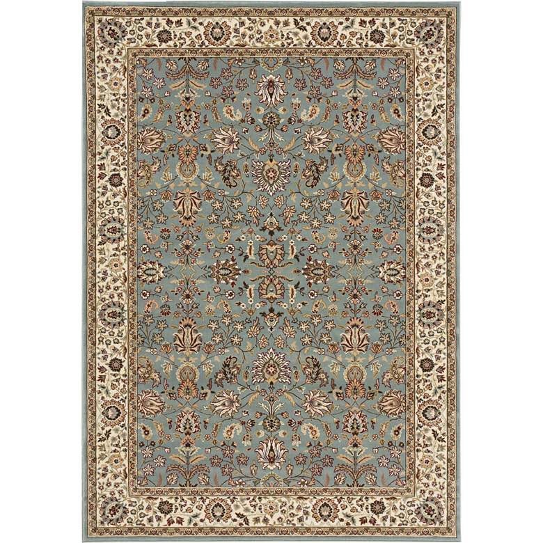 Image 1 Kathy Ireland Antiquities ANT04 5'3"x7'4" Blue Rug