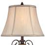 Kathy Ireland Belvedere Manor 30 1/2" Faux Marble and Bronze Lamp