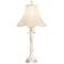 Kathy Ireland Chateau de Bordeaux Distressed Finish Traditional Table Lamp