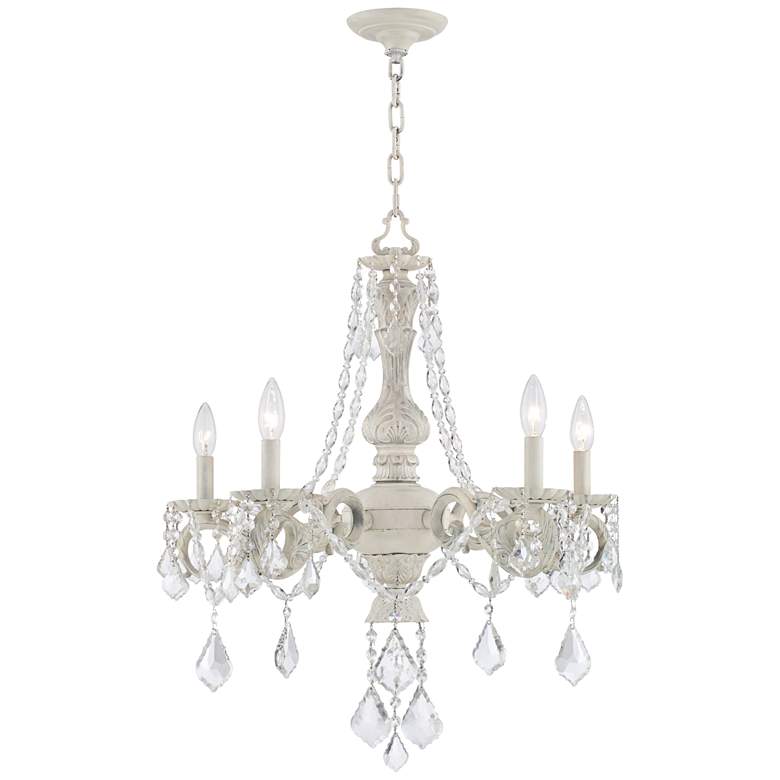 Image 3 Kathy Ireland Chateau de Conde 26" Wide Traditional 5-Light Chandelier