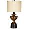 Kathy Ireland Dynasty Antique Brass Table Lamp