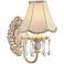 Kathy Ireland French Carriage Plug-In Style Wall Lamp