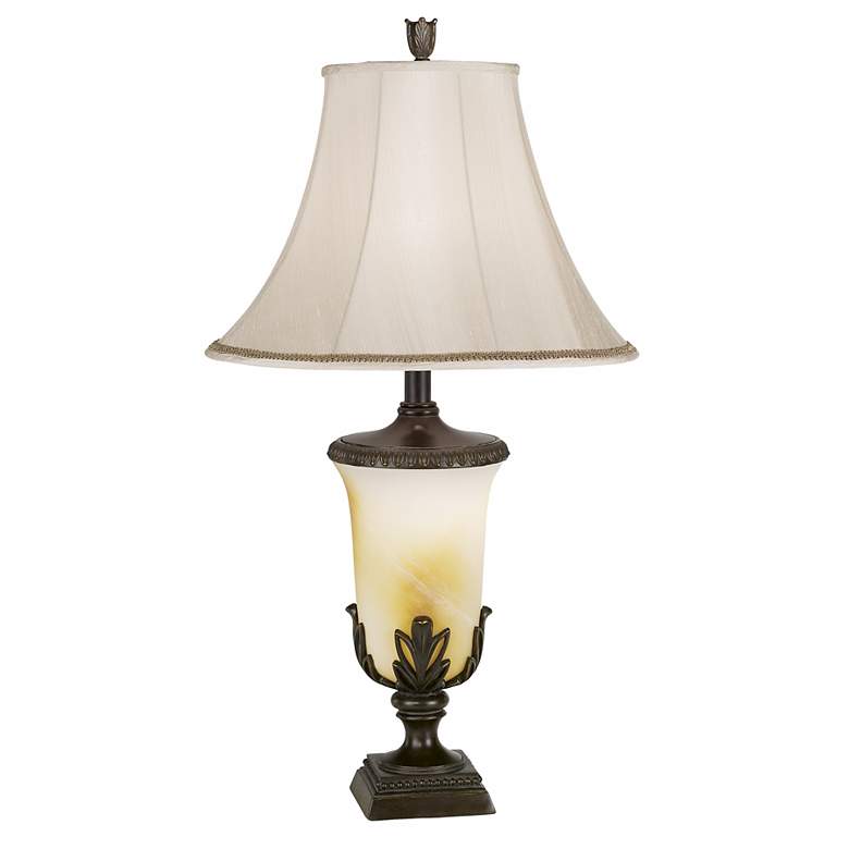 Image 2 Kathy Ireland Garden Blossom 36 1/2" Classic Night Light Table Lamp