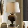 Kathy Ireland Grand Maison 30" Faux Wood Traditional Table Lamp