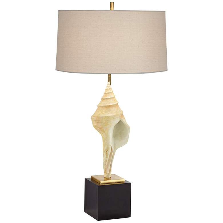 Image 1 Kathy Ireland Hilo Natural Shell Table Lamp