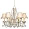 Kathy Ireland Home® Chateau Brittany Six Light Chandelier