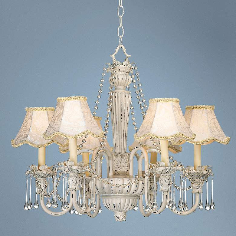Image 1 Kathy Ireland Home&#174; Chateau Brittany Six Light Chandelier