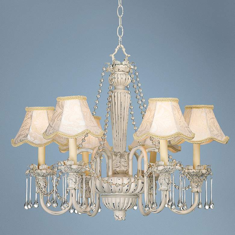 Image 1 Kathy Ireland Home® Chateau Brittany Six Light Chandelier