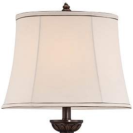 Image4 of Kathy Ireland Home Mulholland 30" Marble Finish Traditional Table Lamp more views