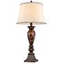 Kathy Ireland Home Mulholland 33" High Marbleized Finish Table Lamp