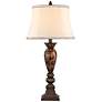 Kathy Ireland Home Mulholland 33" High Marbleized Finish Table Lamp