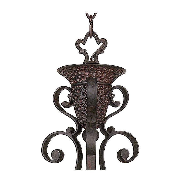Image 5 Kathy Ireland La Romantica 32 1/2" Wide Dark Bronze 6-Light Chandelier more views