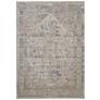 Thumbnail3 of Kathy Ireland Malta MAI01 7'10"x10'10" Ivory-Blue Rug