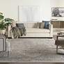 Thumbnail2 of Kathy Ireland Malta MAI01 7'10"x10'10" Ivory-Blue Rug