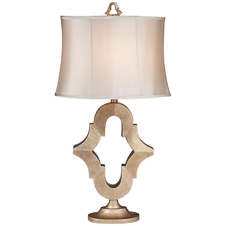 Image 1 Kathy Ireland Moroccan Mist Champagne Table Lamp