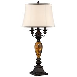 Kathy Ireland Mulholland 37" High Traditional Tall Buffet Table Lamp