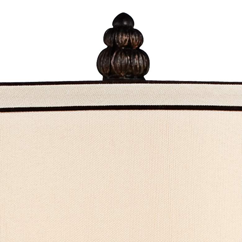 Image 3 Kathy Ireland Mulholland 37" High Traditional Tall Buffet Table Lamp more views