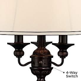 Image5 of Kathy Ireland Mulholland 37" High Traditional Tall Buffet Table Lamp more views