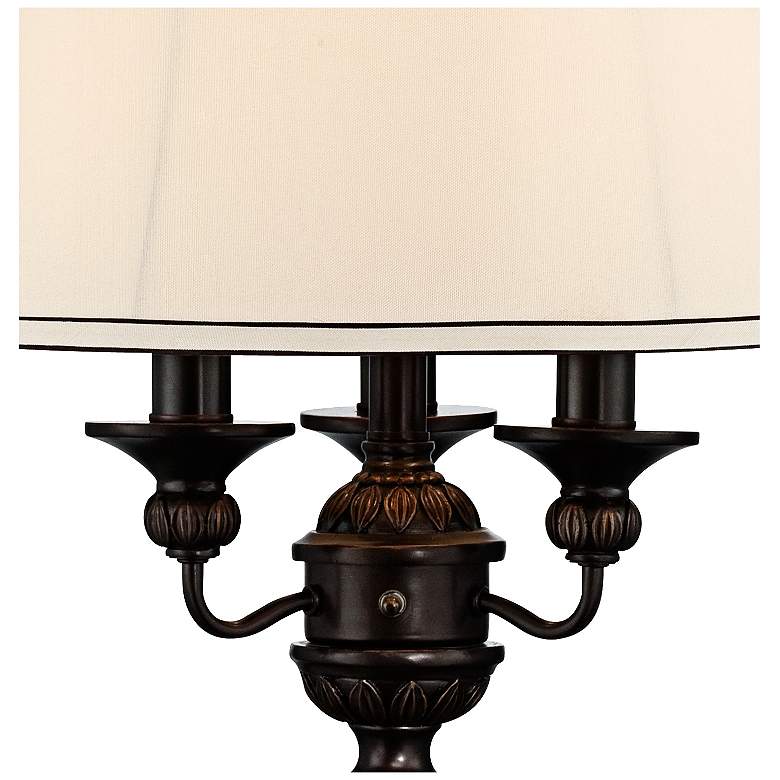 Image 3 Kathy Ireland Mulholland 37" Traditional Lamp with Table Top Dimmer more views
