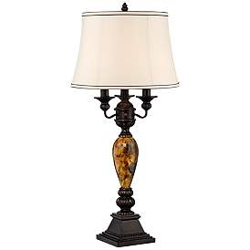 Image2 of Kathy Ireland Mulholland Traditional Lamp with Table Top Dimmer