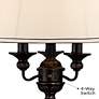 Kathy Ireland Mulholland Traditional Table Lamp with USB Dimmer