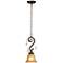 Kathy Ireland Ramas de Luces 6 1/2" Wide Bronze Mini Pendant