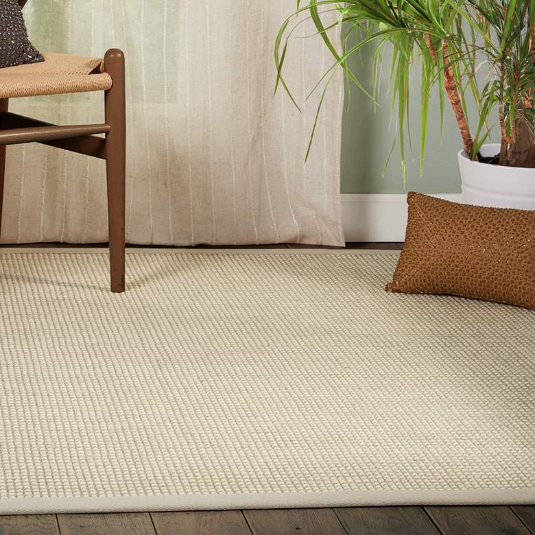 Image 1 Kathy Ireland Seascape SEA01 5'x7'6" Mist Area Rug
