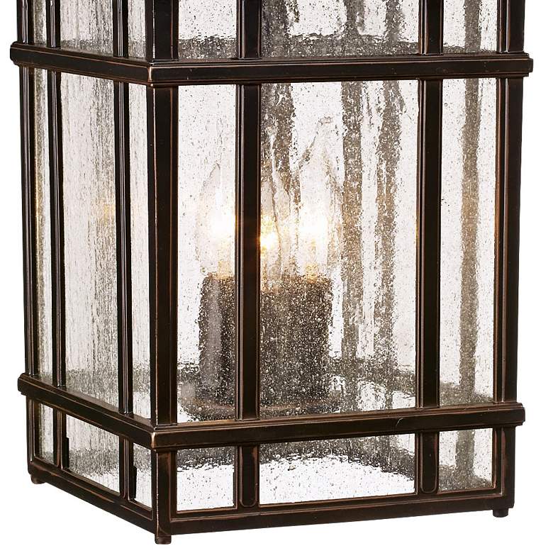 Image 3 Kathy Ireland Sierra 16 1/2" High Bronze Outdoor Hanging Light more views
