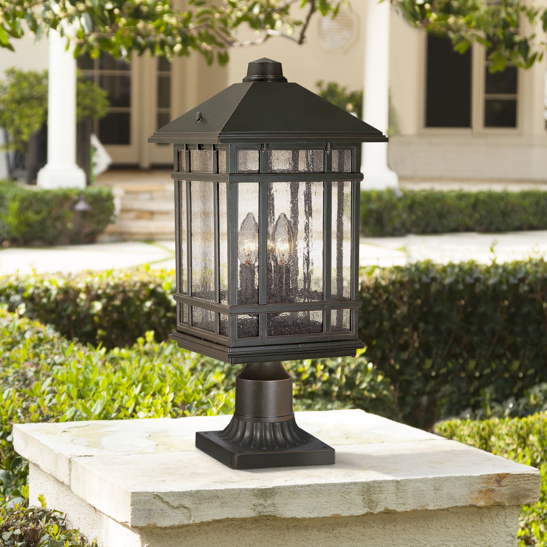 landscape lighting post