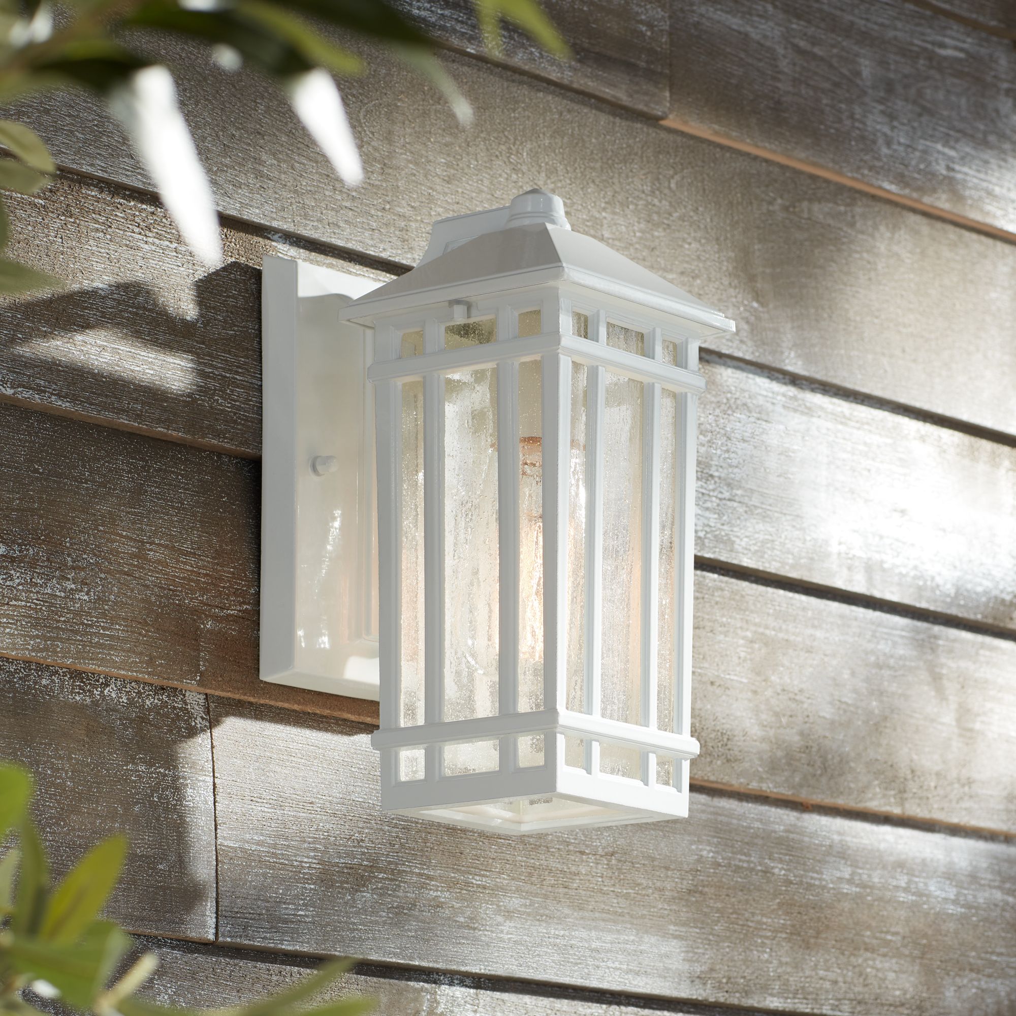 white external wall lights