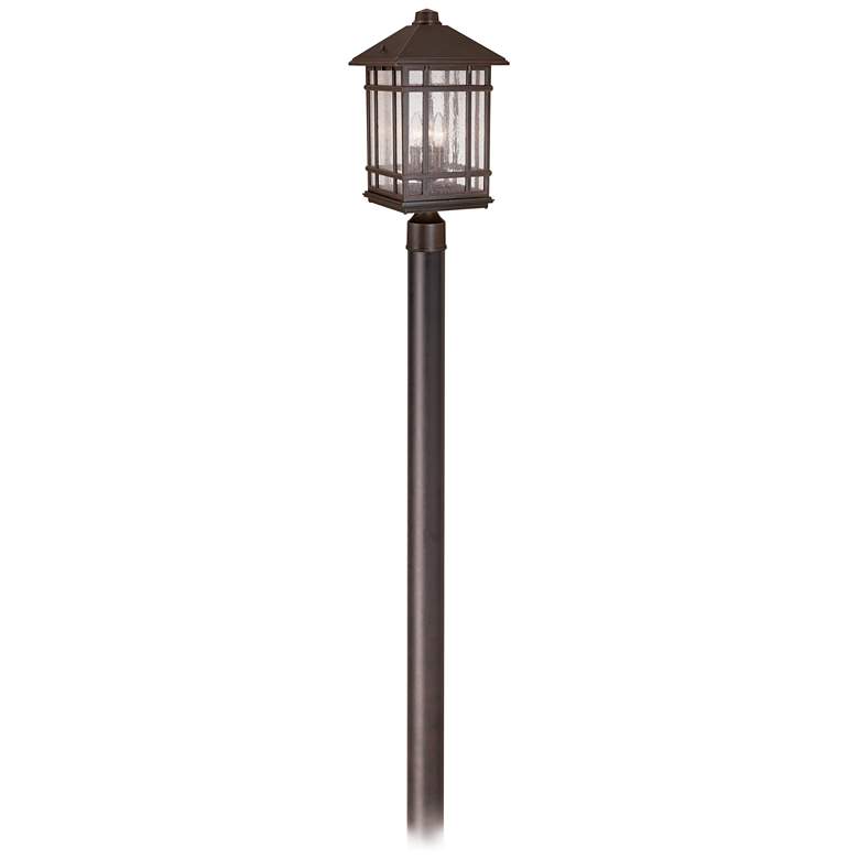Image 2 Kathy Ireland Sierra Craftsman 100" High Direct Burial Post Light